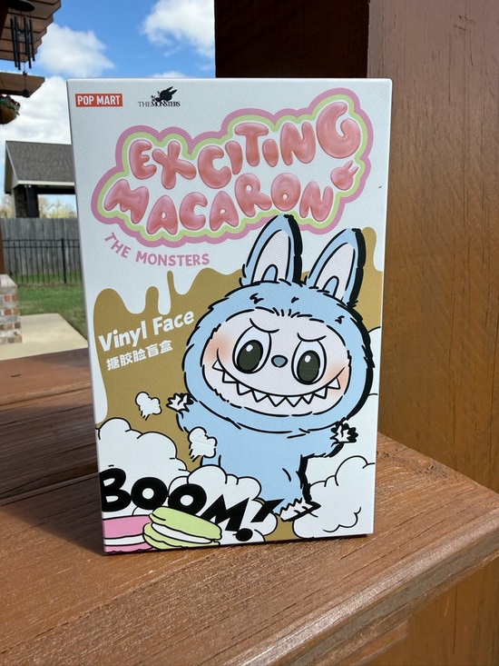 POP MART Other - NIB POPMART The Monsters Exciting Macaron Vinyl Face Unopened Labubu